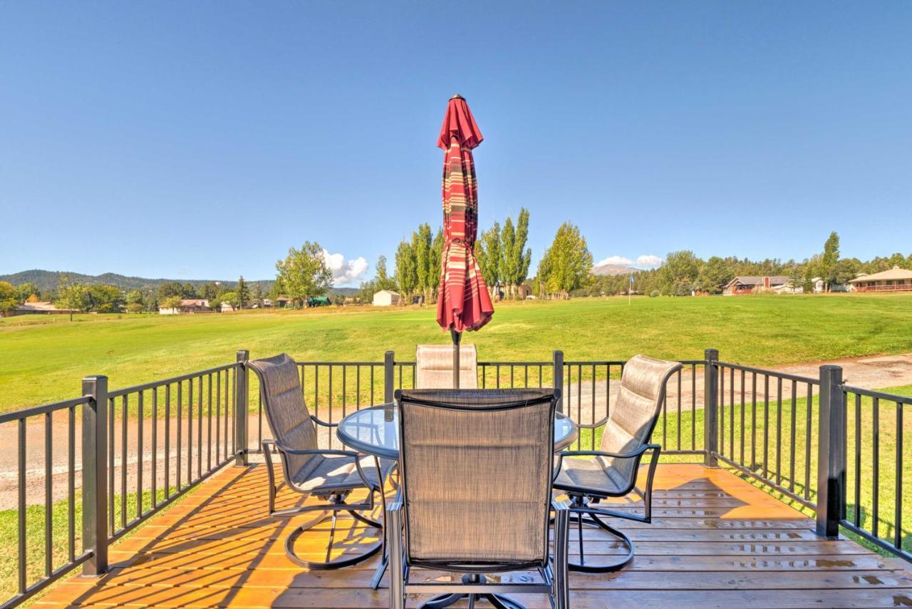 Bright Ruidoso Condo With Deck And Golf Course Views! Exterior photo