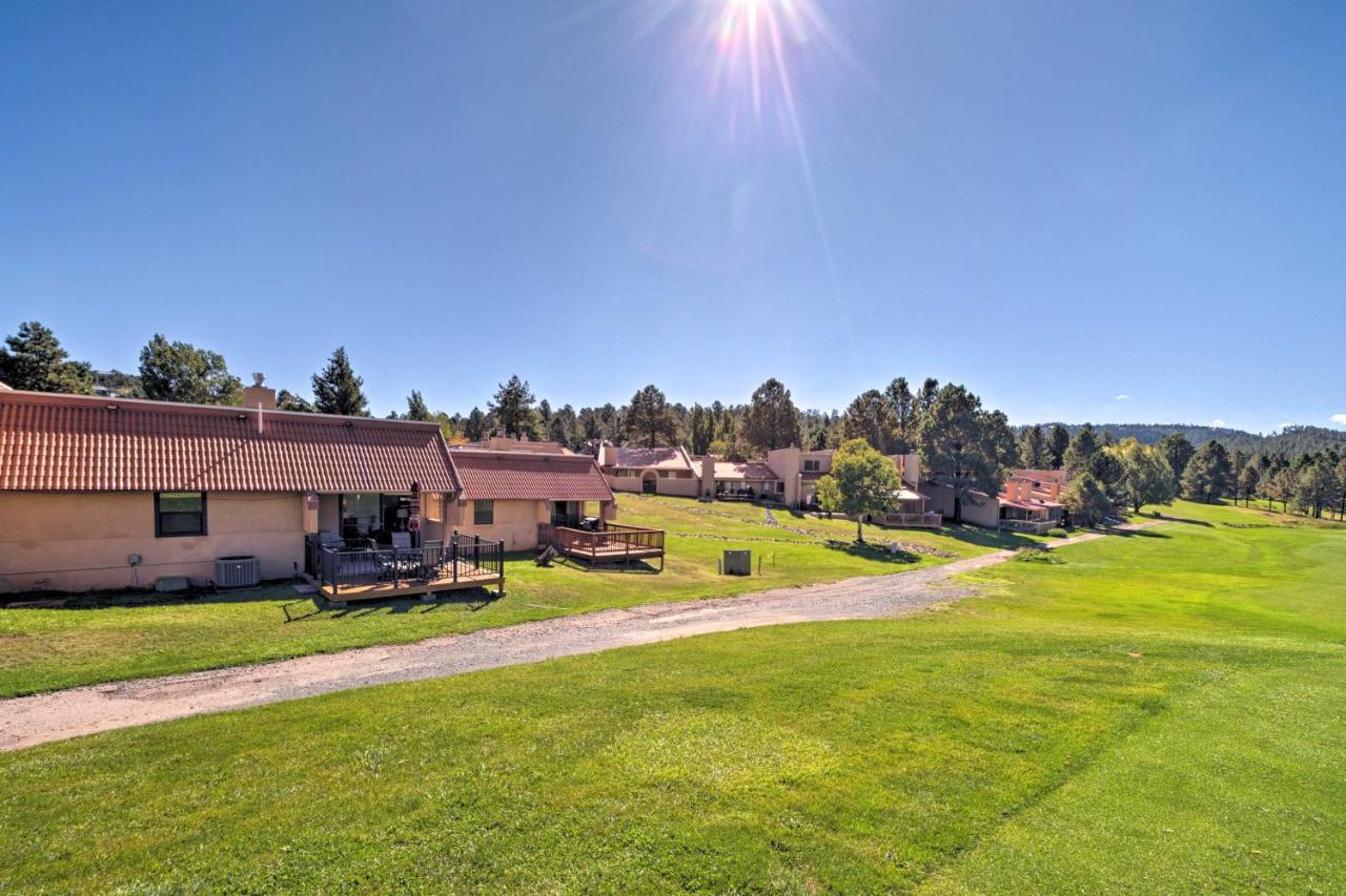 Bright Ruidoso Condo With Deck And Golf Course Views! Exterior photo