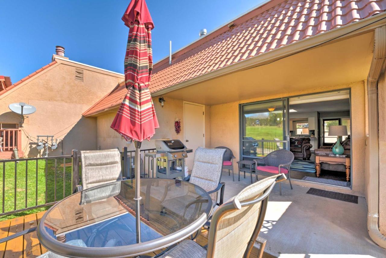 Bright Ruidoso Condo With Deck And Golf Course Views! Exterior photo